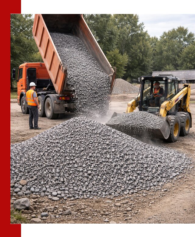 Купить гранитный щебень фракции 5–10 в Воркуте с доставкой
