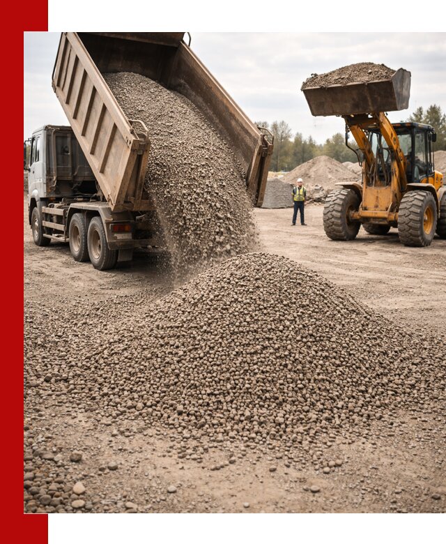 Гравийный щебень фракция 3–10 с доставкой в Воркуте