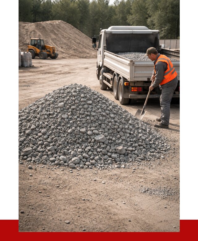 Гравийный щебень фракция 5-10 в Воркуте от 2262 р. | ПРОНЕРУДВрк