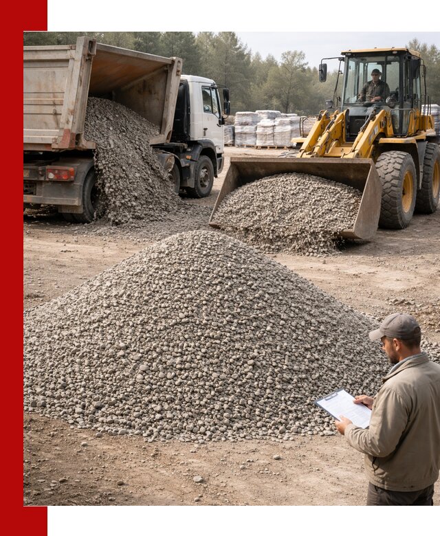 Гравийный щебень фракция 5–10 с доставкой в Воркуте