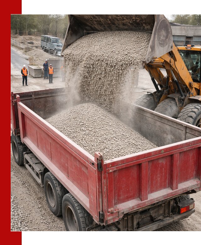 Купить известняковый щебень фракции 0-5 с доставкой в Воркуте