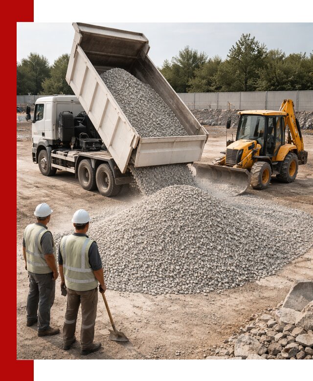Купить известняковый щебень фракции 5–10 мм с доставкой в Воркуте