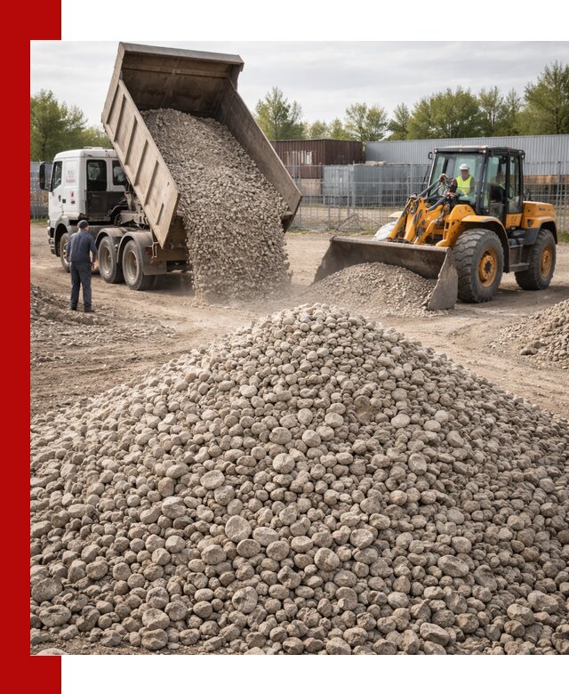 Доломитовый щебень фракции 20–41 с доставкой в Воркуте