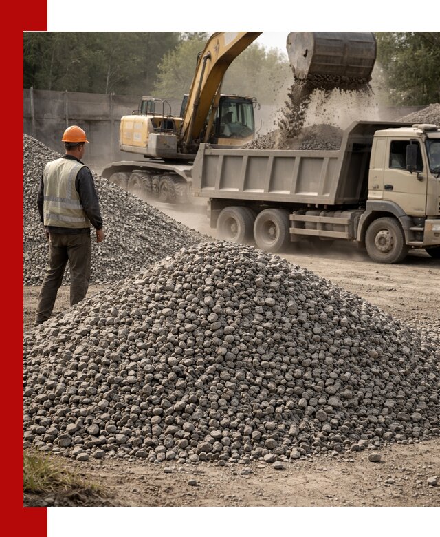 Шлаковый щебень фракция 5-20 с доставкой в Воркуте