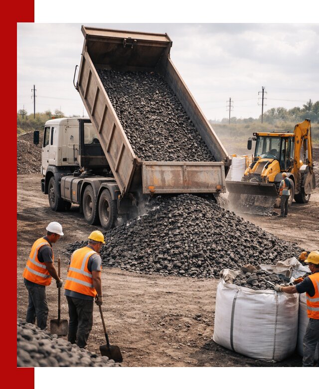 Шлаковый щебень фракция 40-70 с доставкой в Воркуте