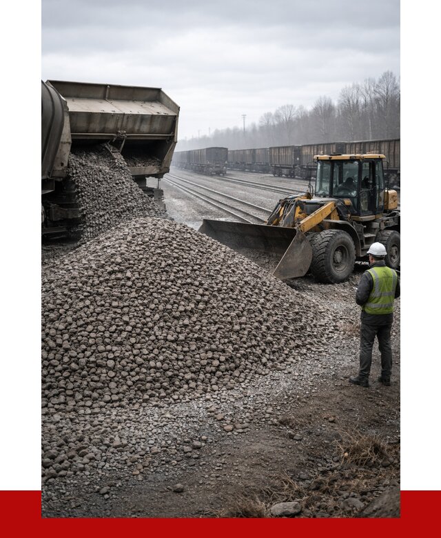 Купить железнодорожный щебень в Воркуте от 2879 р. | ПРОНЕРУДВрк