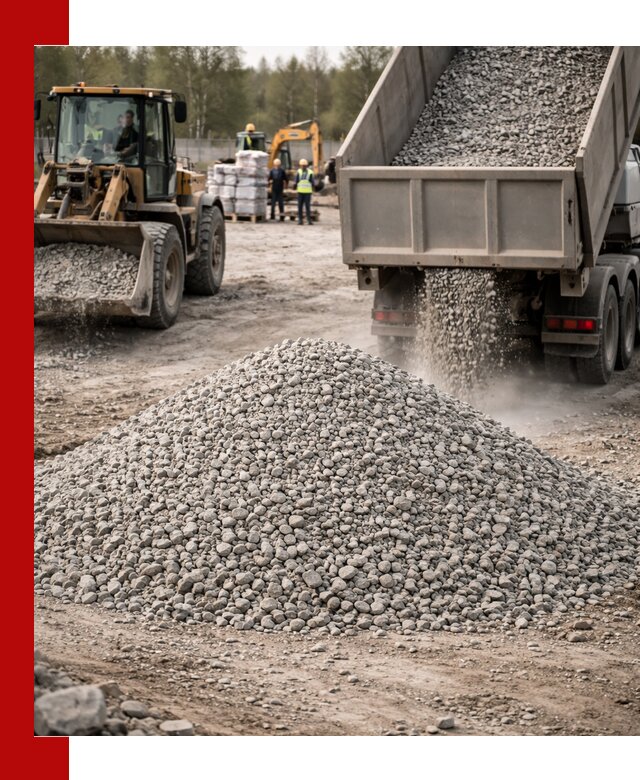 Вторичный щебень фракции 5-20 в Воркуте — доставка и продажа крупнотоннажно