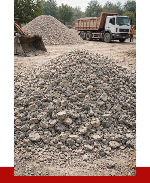 Вторичный щебень фракция 20-40 в Воркуте от 2262 р ПРОНЕРУДВрк