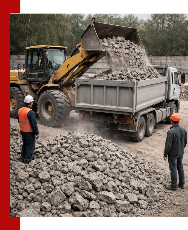 Вторичный щебень фракция 70–150 в Воркуте с доставкой