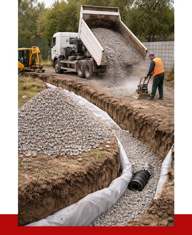 Щебень для дренажа в Воркуте от 1902 р., ПРОНЕРУДВрк доставка
