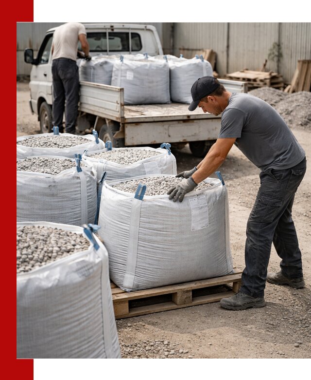 Доставка щебня в мешках по выгодным ценам в Воркуте