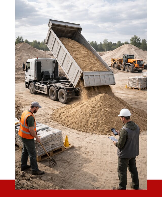 Карьерный песок с доставкой в Воркуте от 3701 р. ПРОНЕРУДВрк