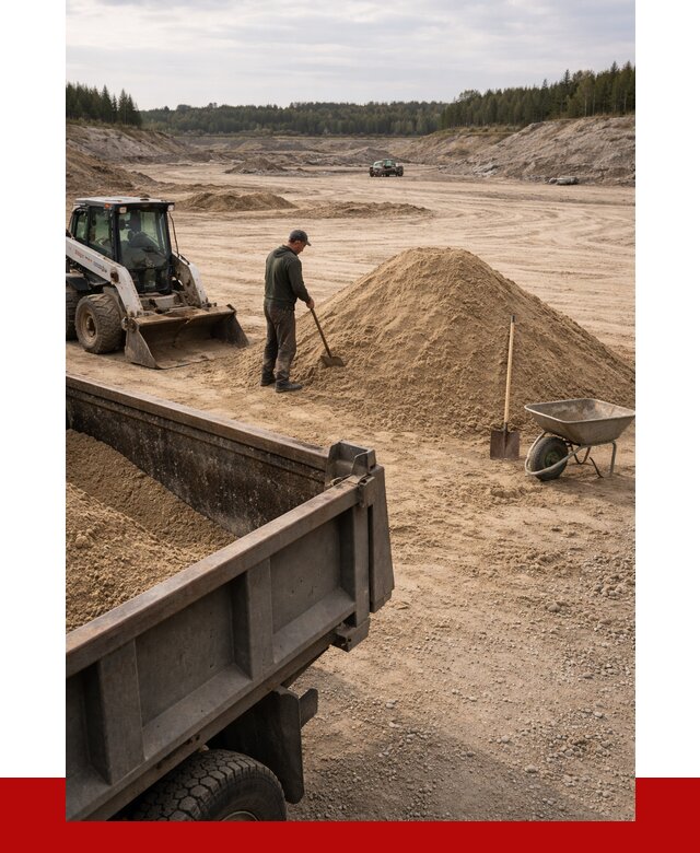 Карьерный песок среднезернистый в Воркуте, от 2262 р. ПРОНЕРУДВрк