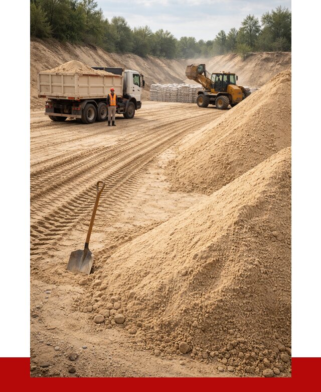 Карьерный песок мелкозернистый в Воркуте от 9253 р. | ПРОНЕРУДВрк