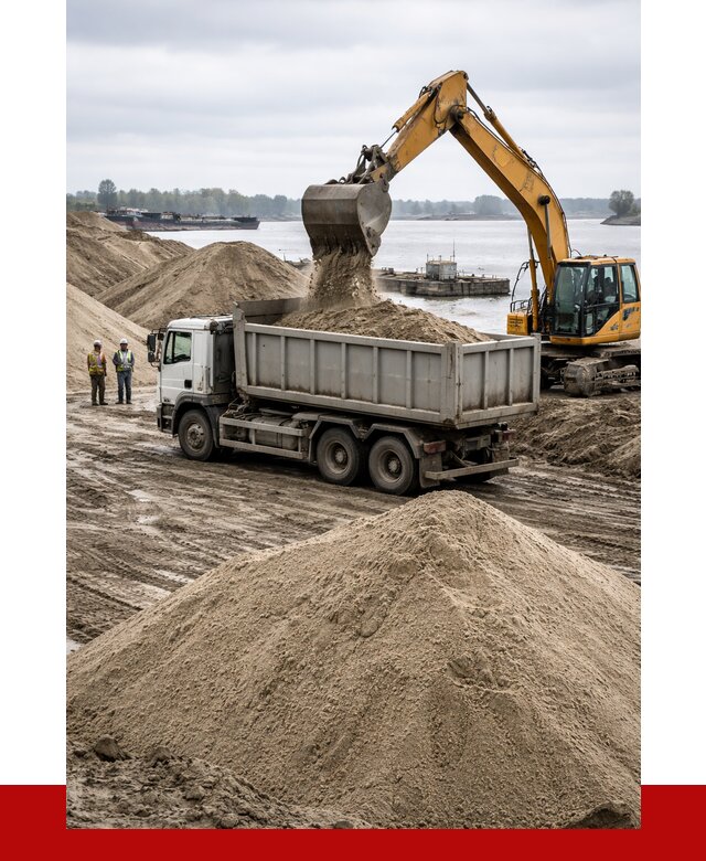 Купить речной песок навалом в Воркуте от 1851 р., ПРОНЕРУДВрк