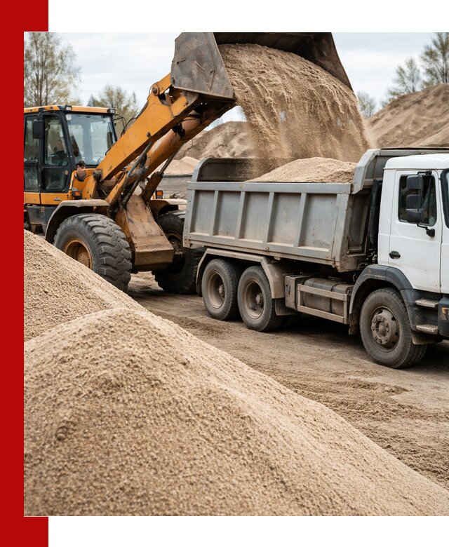 Доставка сеяного песка в Воркуте оптом и в розницу
