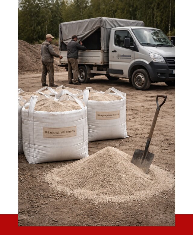Кварцевый песок для пескоструя в Воркуте от 4626 р. | ПРОНЕРУДВрк