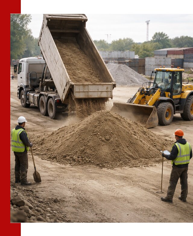 Доставка и продажа пескогрунта оптом и в розницу в Воркуте