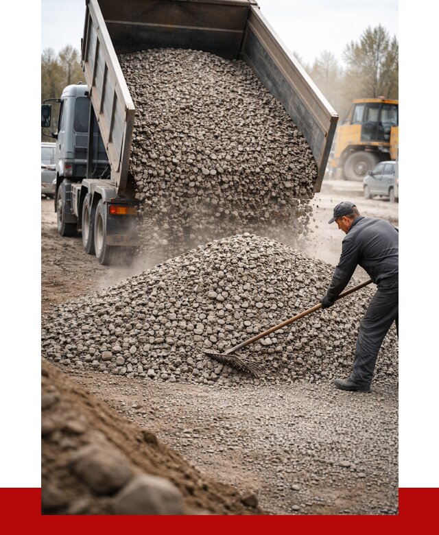 Гравий фракция 20-40 в Воркуте от 2570 р. доставка | ПРОНЕРУДВрк