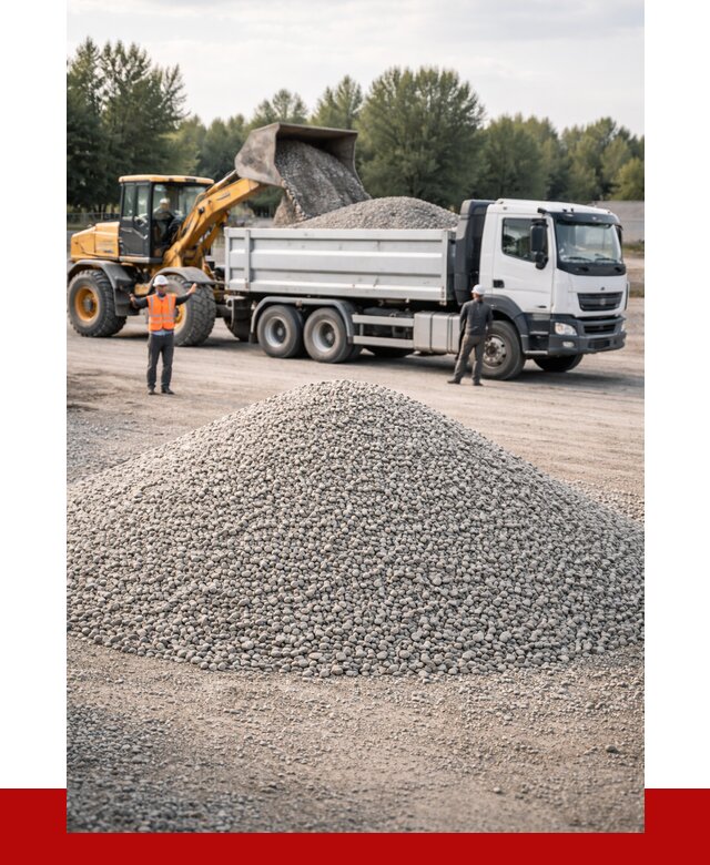 Купить мытый гравий в Воркуте от 3598 р, доставка ПРОНЕРУДВрк