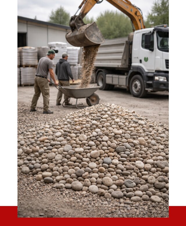 Галька декоративная в Воркуте от 3290 р. за куб | ПРОНЕРУДВрк