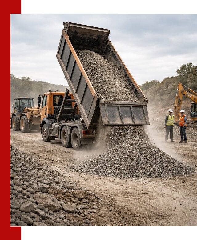 Щебёночно-песчаная смесь ЩПС С1 с доставкой в Воркуте