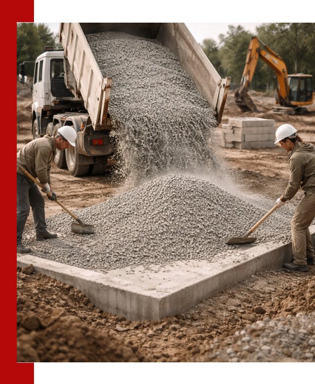 Доставка и продажа отсева для бетона в Воркуте