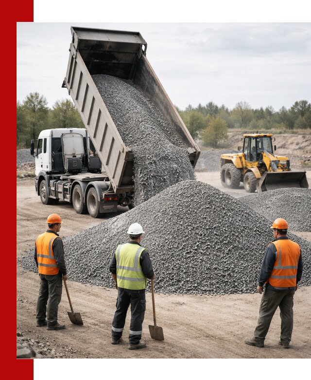 Доставка и продажа гранитной крошки в Воркуте