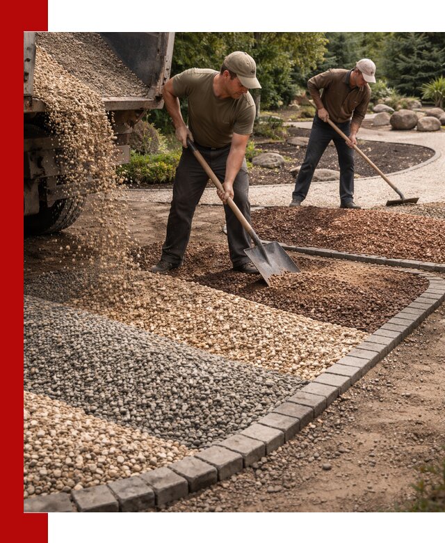 Декоративная крошка для ландшафта в Воркуте — продажа и доставка