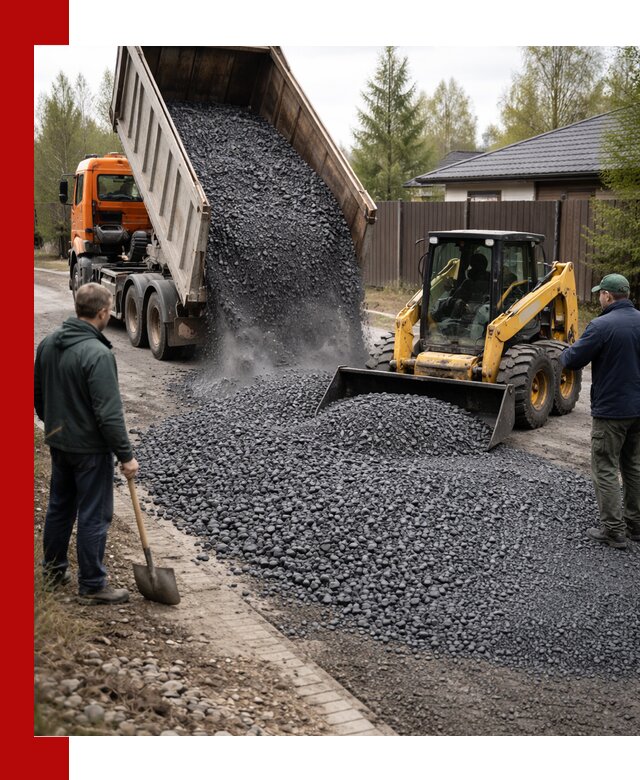 Крошка габбро с доставкой в Воркуте для строительных работ