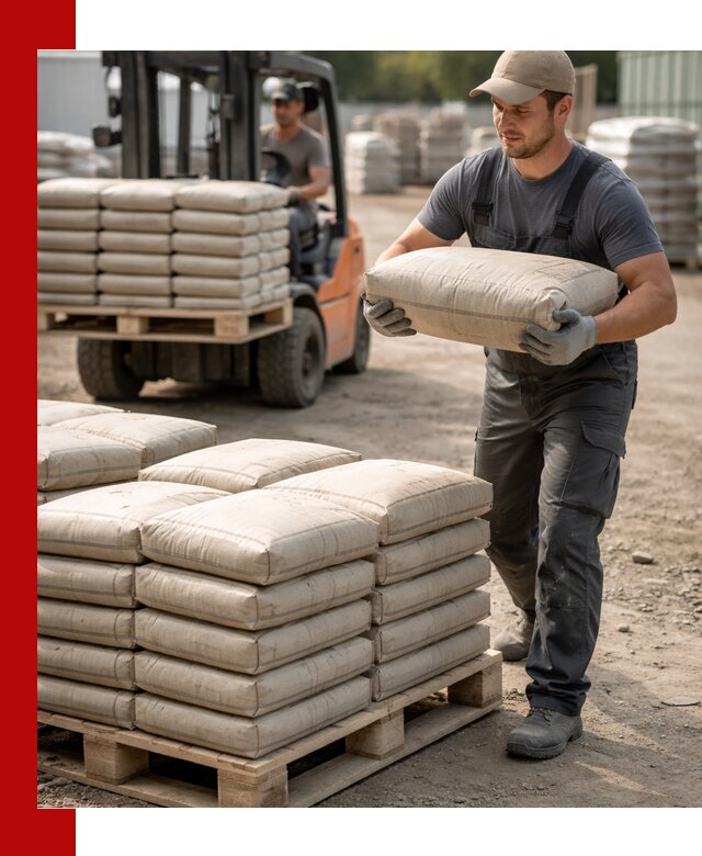 Доставка цемента в мешках оптом и в розницу в Воркуте