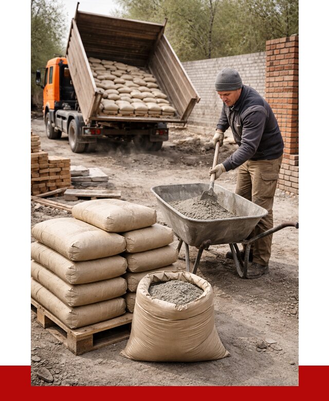 Купить сухую смесь для кладки в Воркуте от 1234 р. | ПРОНЕРУДВрк