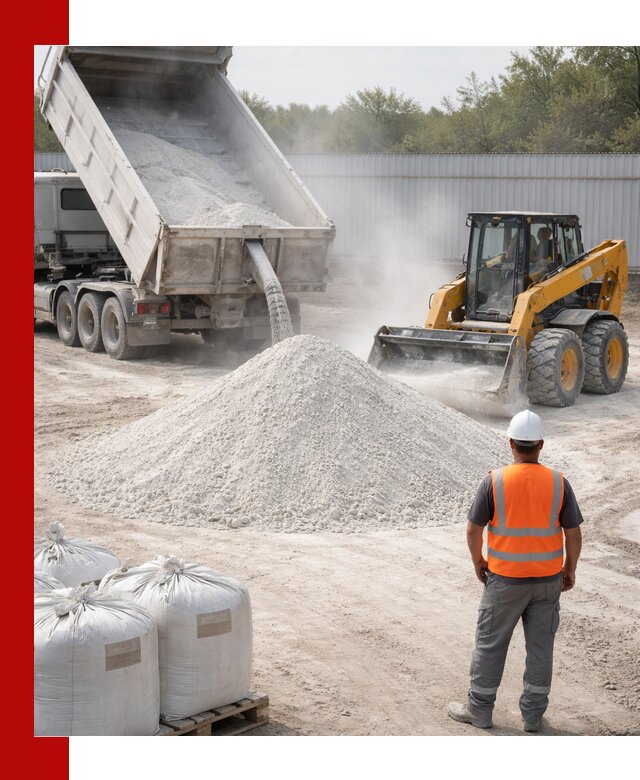 Доставка и продажа известняковой муки в Воркуте