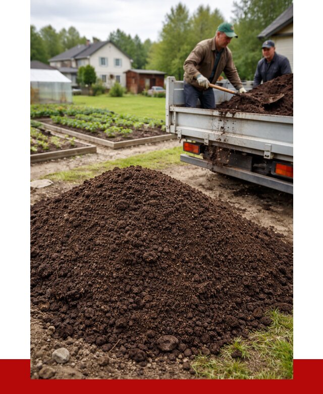 Плодородный грунт в Воркуте с доставкой от 4318 р. | ПРОНЕРУДВрк