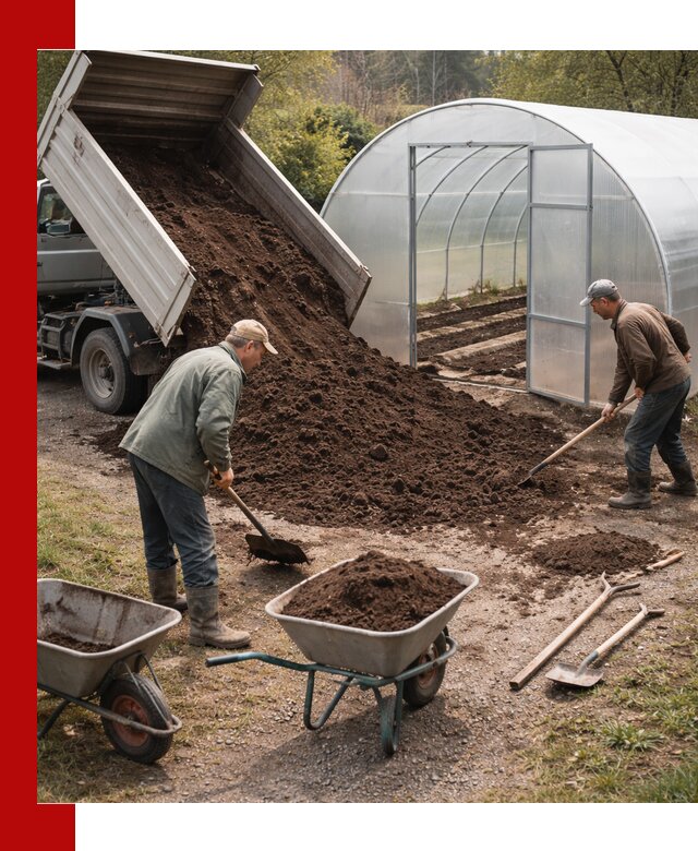 Грунт для теплицы с доставкой в Воркуте — плодородный субстрат под растения