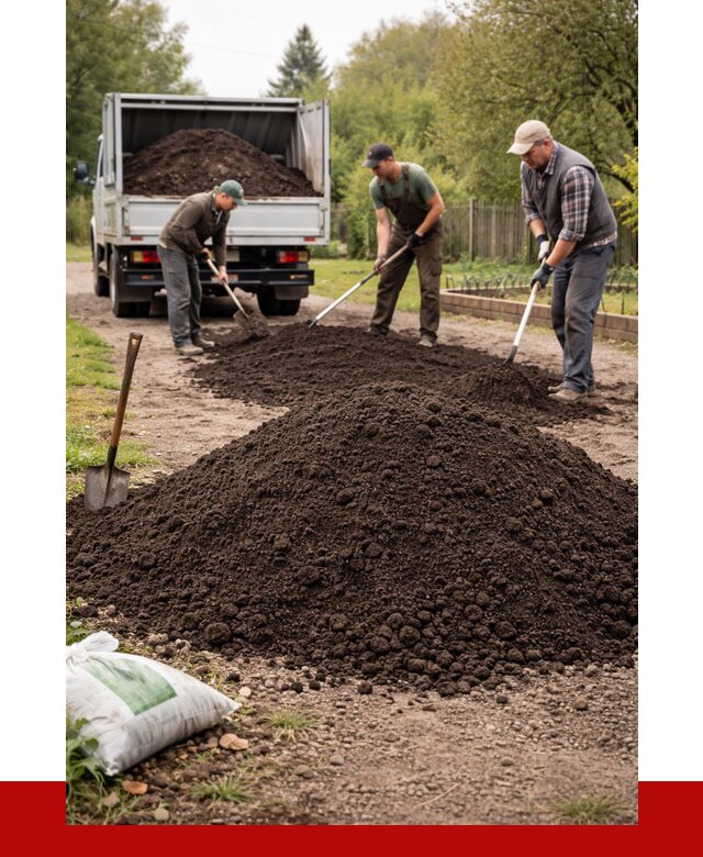 Купить землю для огорода в Воркуте от 3290 р./куб | ПРОНЕРУДВрк