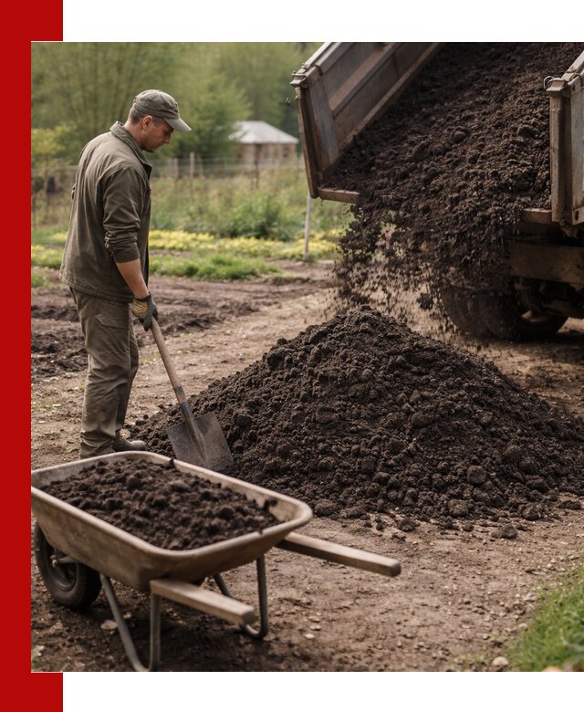 Доставка качественной земли для огорода в Воркуте