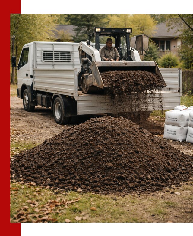 Доставка садовой земли в больших объёмах в Воркуте