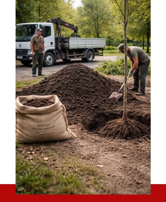 Грунт для посадки деревьев в Воркуте от 1234 р. | ПРОНЕРУДВрк