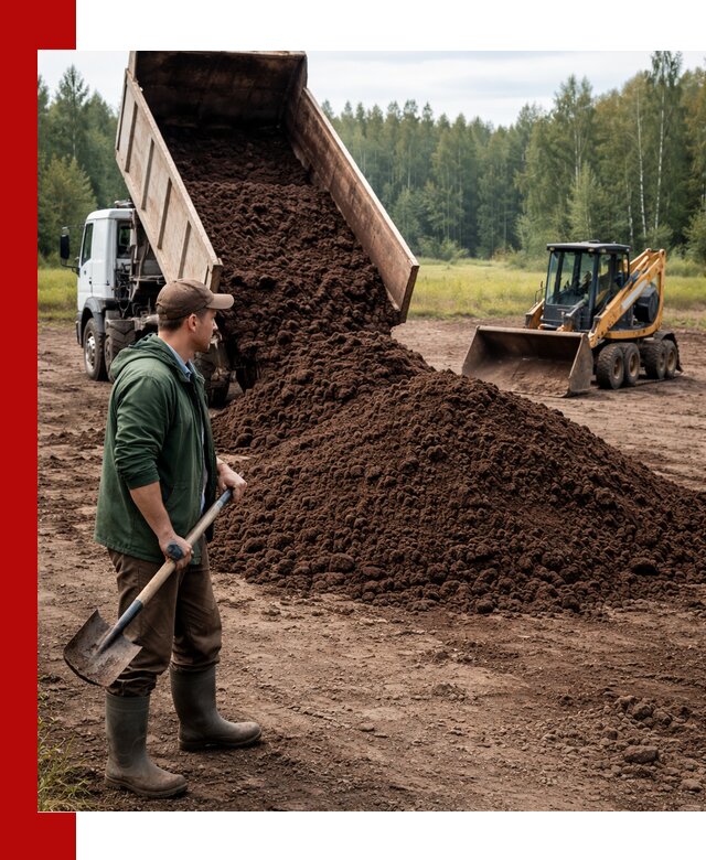 Купить верховой торф с доставкой в Воркуте для садоводства и растений