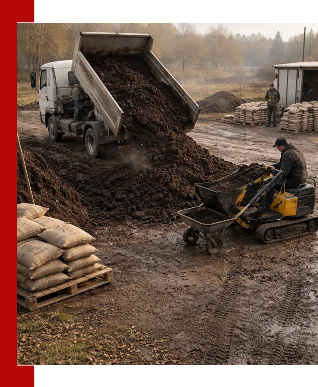 Кислый торф в доставке по выгодным ценам в Воркуте