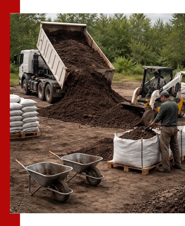 Доставка и продажа торфогрунта в Воркуте оптом и в розницу