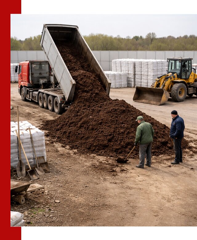 Доставка торфяных смесей оптом и в розницу в Воркуте