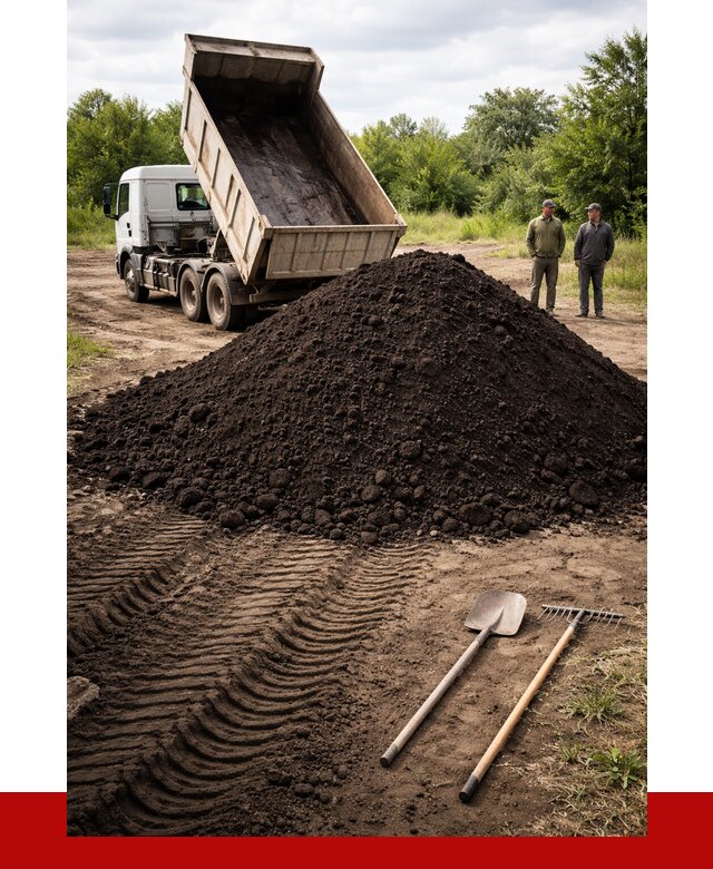 Купить чернозем навалом в Воркуте от 1234 р. за куб | ПРОНЕРУДВрк