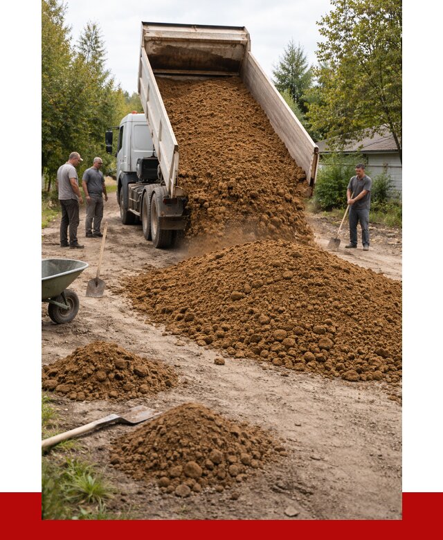 Купить суглинок с доставкой в Воркуте от 2570 р. за куб | ПРОНЕРУДВрк