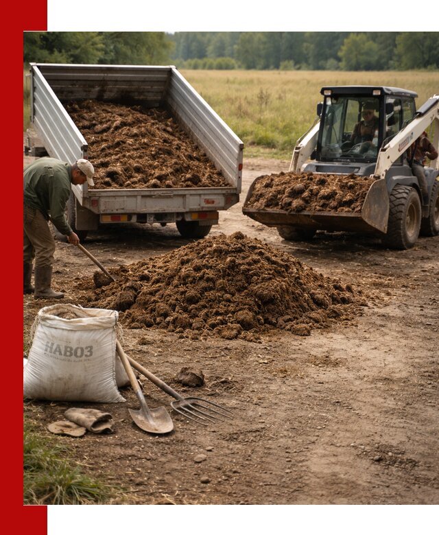 Доставка конского навоза в Воркуте с разгрузкой и доставкой на объект