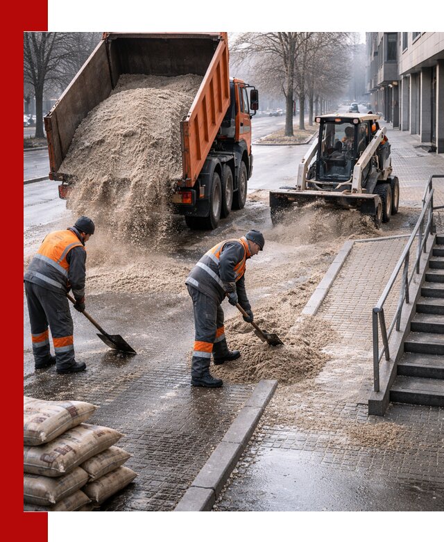 Поставка противогололедных материалов в Воркуте