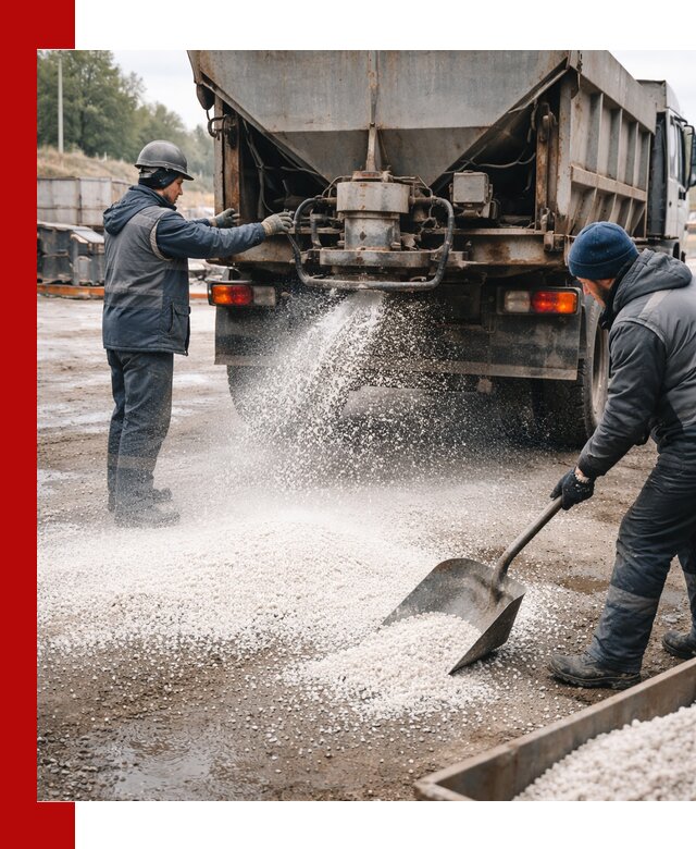 Доставка и продажа хлористого кальция в Воркуте