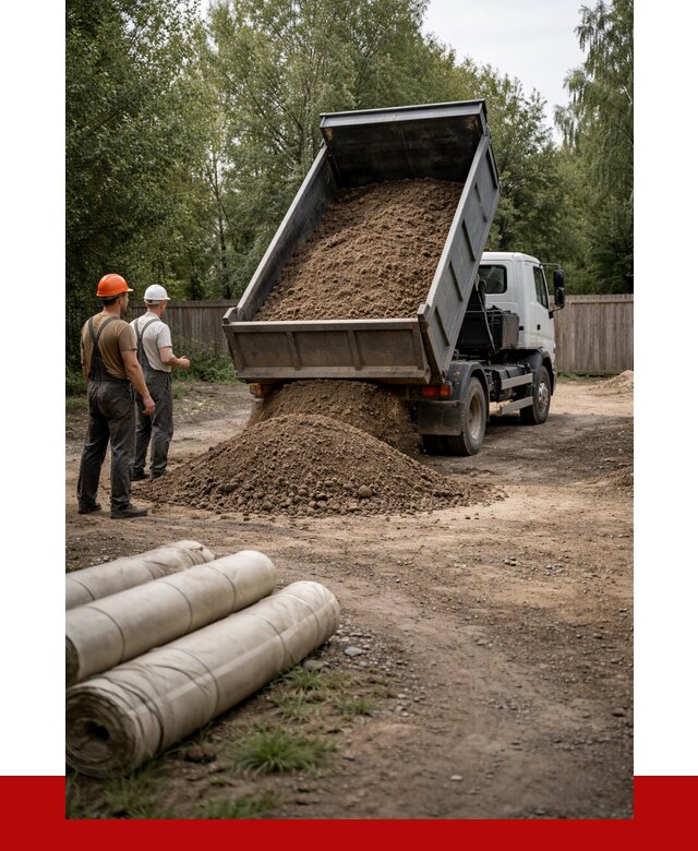 Доставка сыпучих материалов самосвалом в [cvi] от 4318 р. | ПРОНЕРУДВрк