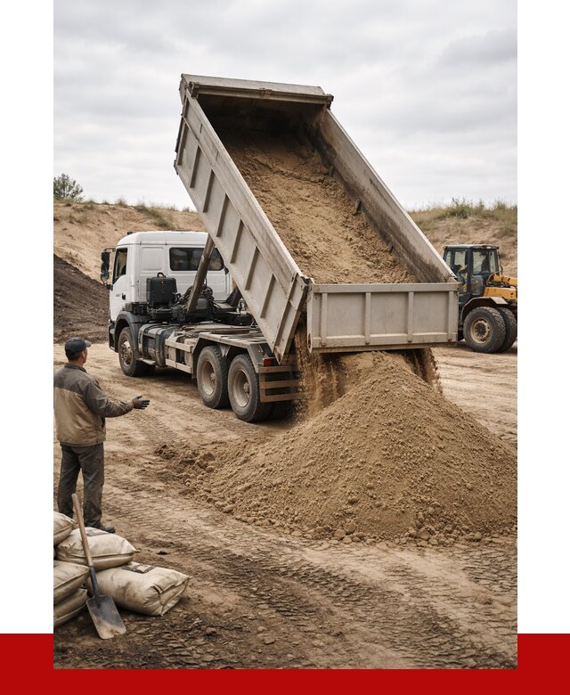 Доставка самосвалом 20 кубов в Воркуте от 7711 р. | ПРОНЕРУДВрк